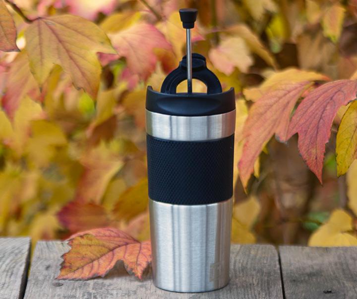 Термо кухоль-френч прес LUNCH RIGHT Hot&Cool LR350S (27648903) - фото 2 Термо кухоль-френч прес LUNCH RIGHT Hot&Cool LR350S (27648903) - фото 2