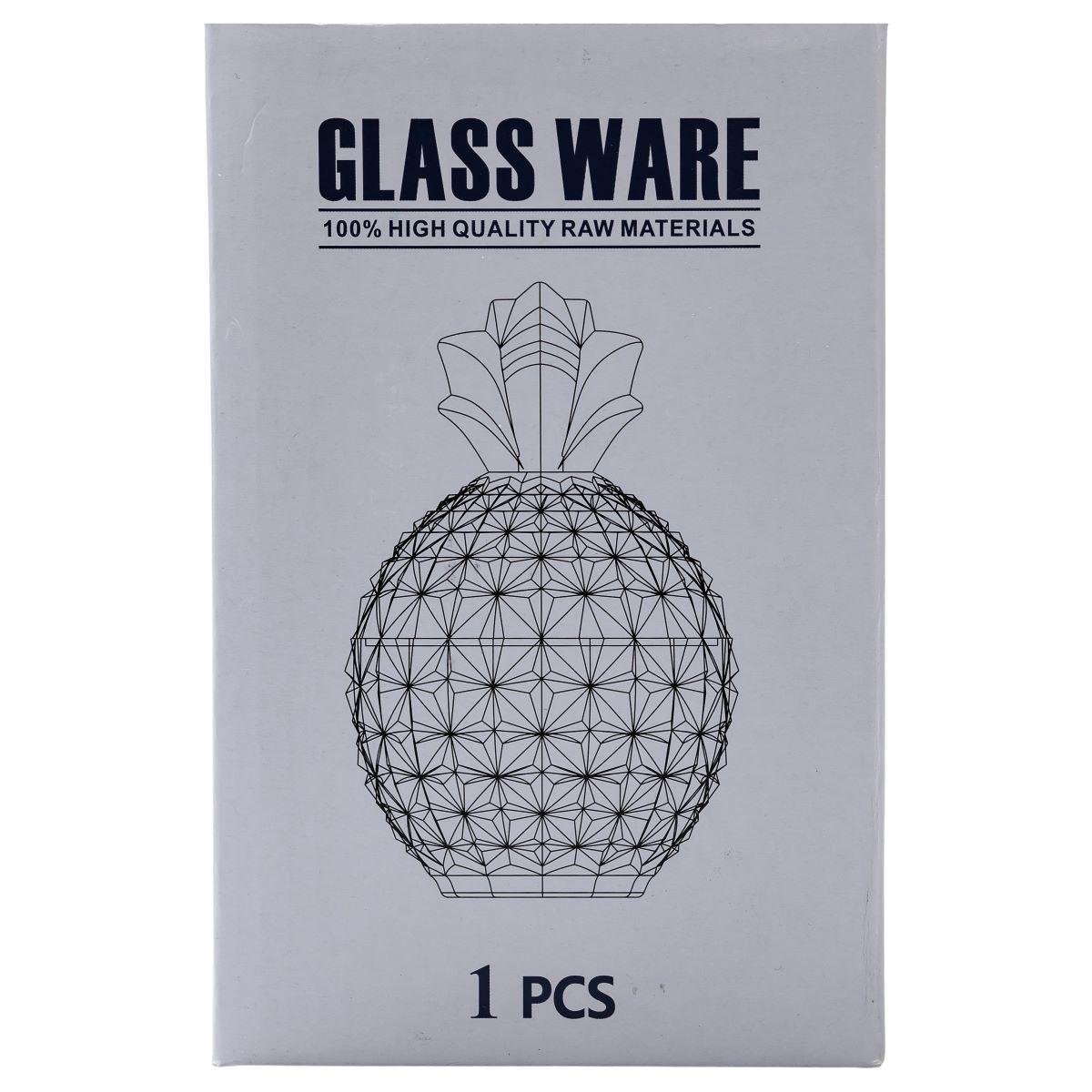 Цукерниця з кришкою HP-4-100 кругла скляна 9,5 см (6975) - фото 9