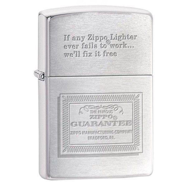 Зажигалка ZIPPO Guarantee 324555