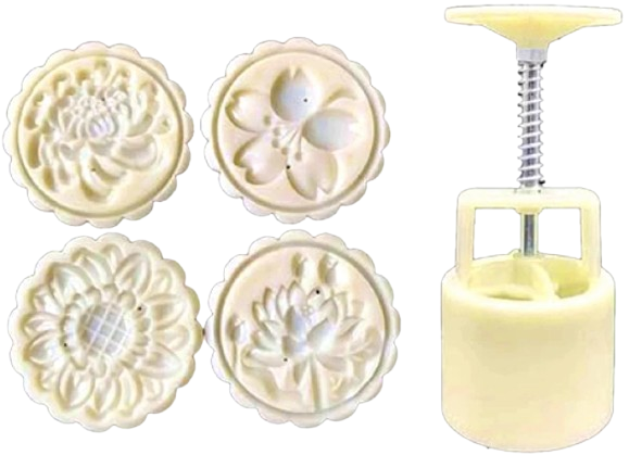 Прес-форма кругла для місячних пряників №13 4 шт. (2918)