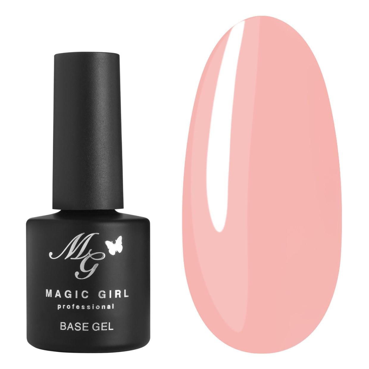 База для гель-лаку Magic Girl Base Juicy Peach 8 мл Помаранчевий (A00000115)