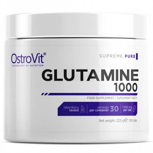 Амінокислота OstroVit Glutamine 1000 150 таб. (1364)