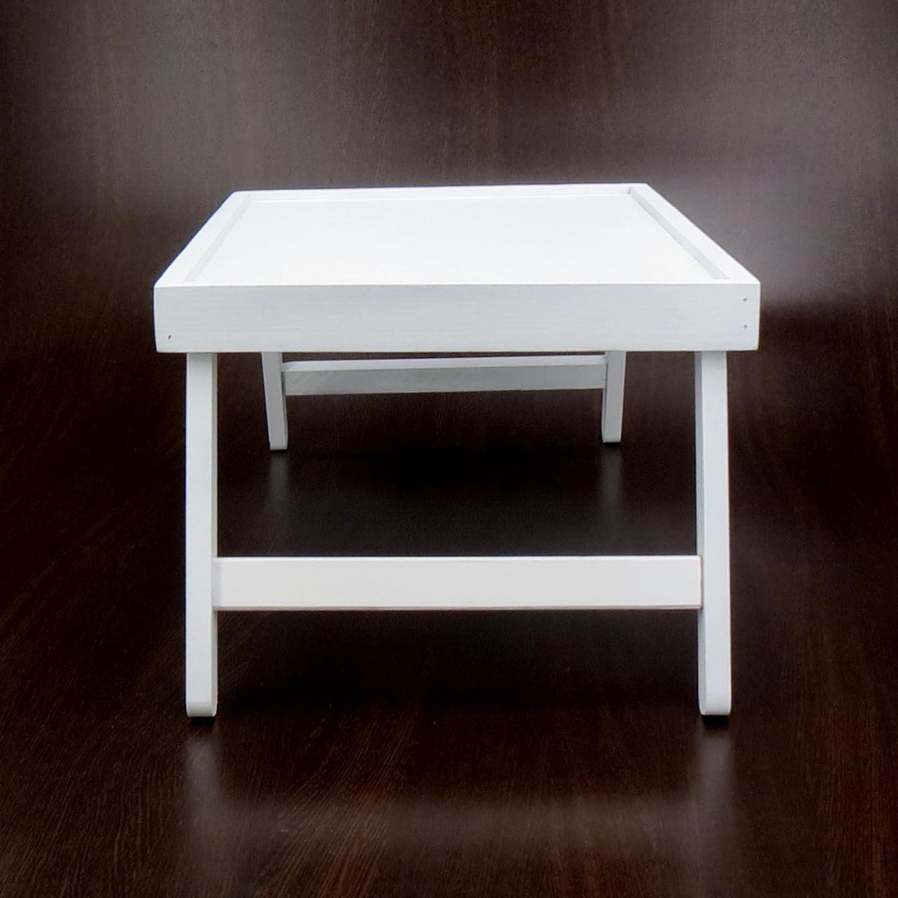 Столик-піднос для сніданку з дерева Меріленд Зефір (СТП-000220) - фото 2 Столик-піднос для сніданку з дерева Меріленд Зефір (СТП-000220) - фото 2