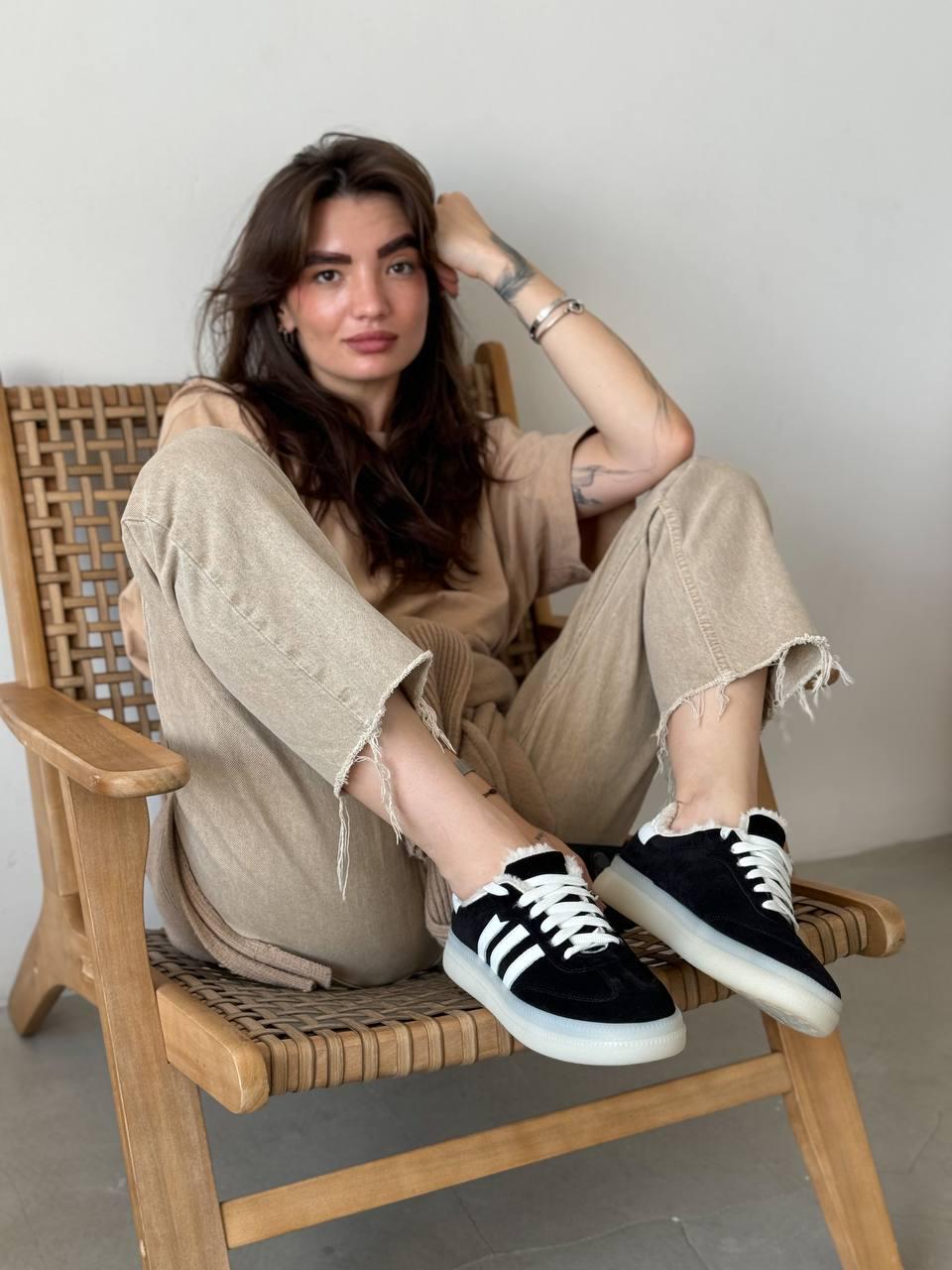 Кеди жіночі на хутрі Maya Shoes р. 39 Чорний (3021/1) - фото 10 Кеди жіночі на хутрі Maya Shoes р. 39 Чорний (3021/1) - фото 10