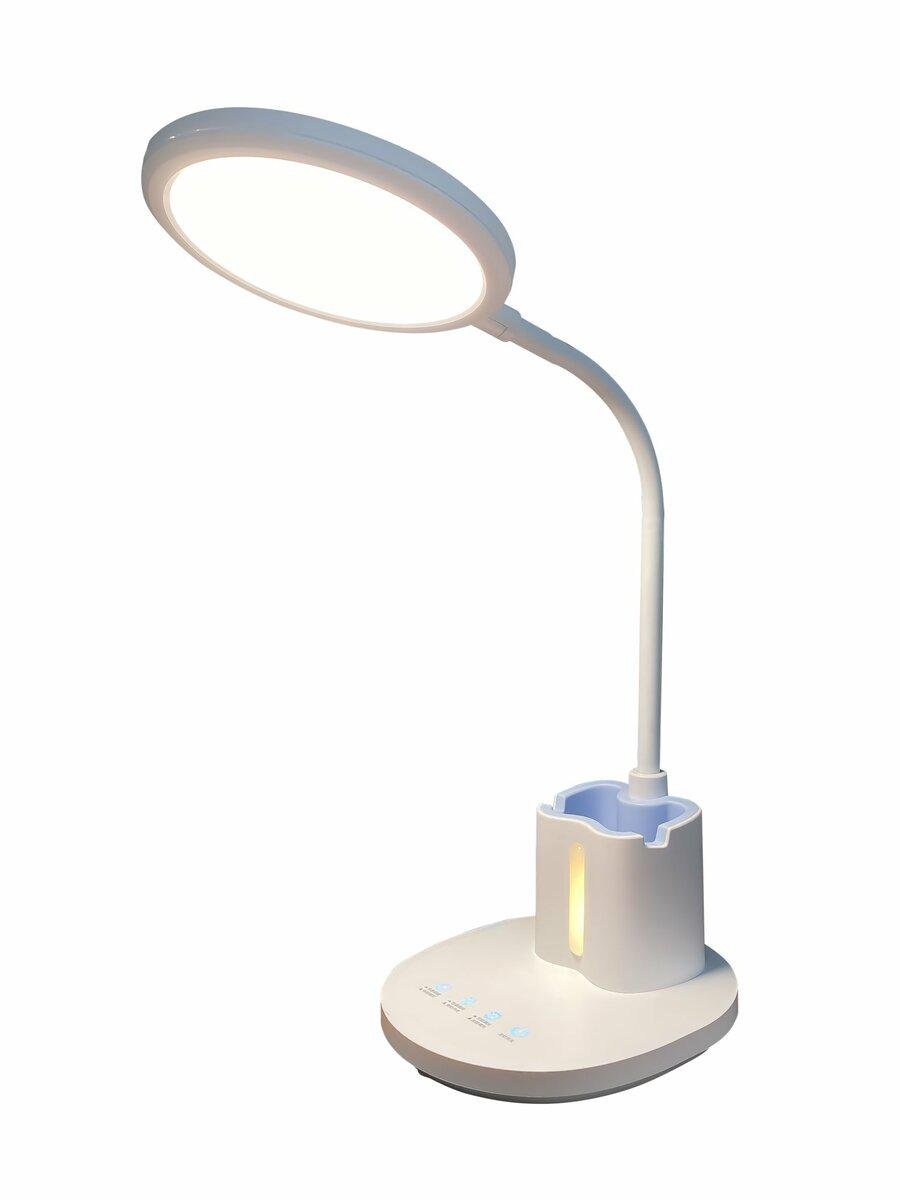 Настільна лампа гнучка світлодіодна Sirius BL-1503 Білий (43584) - фото 2 Настільна лампа гнучка світлодіодна Sirius BL-1503 Білий (43584) - фото 2