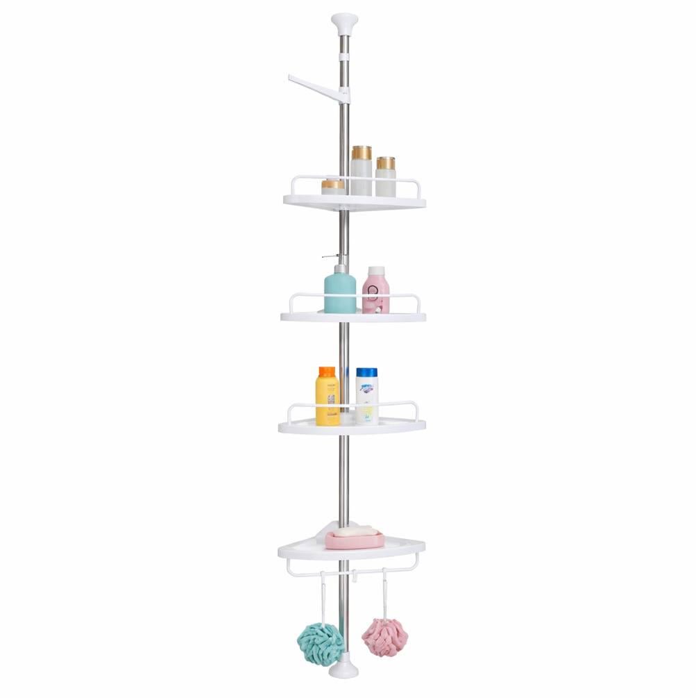 Полка угловая для ванной комнаты Multi Corner Shelf 4 яруса (9f19db25)