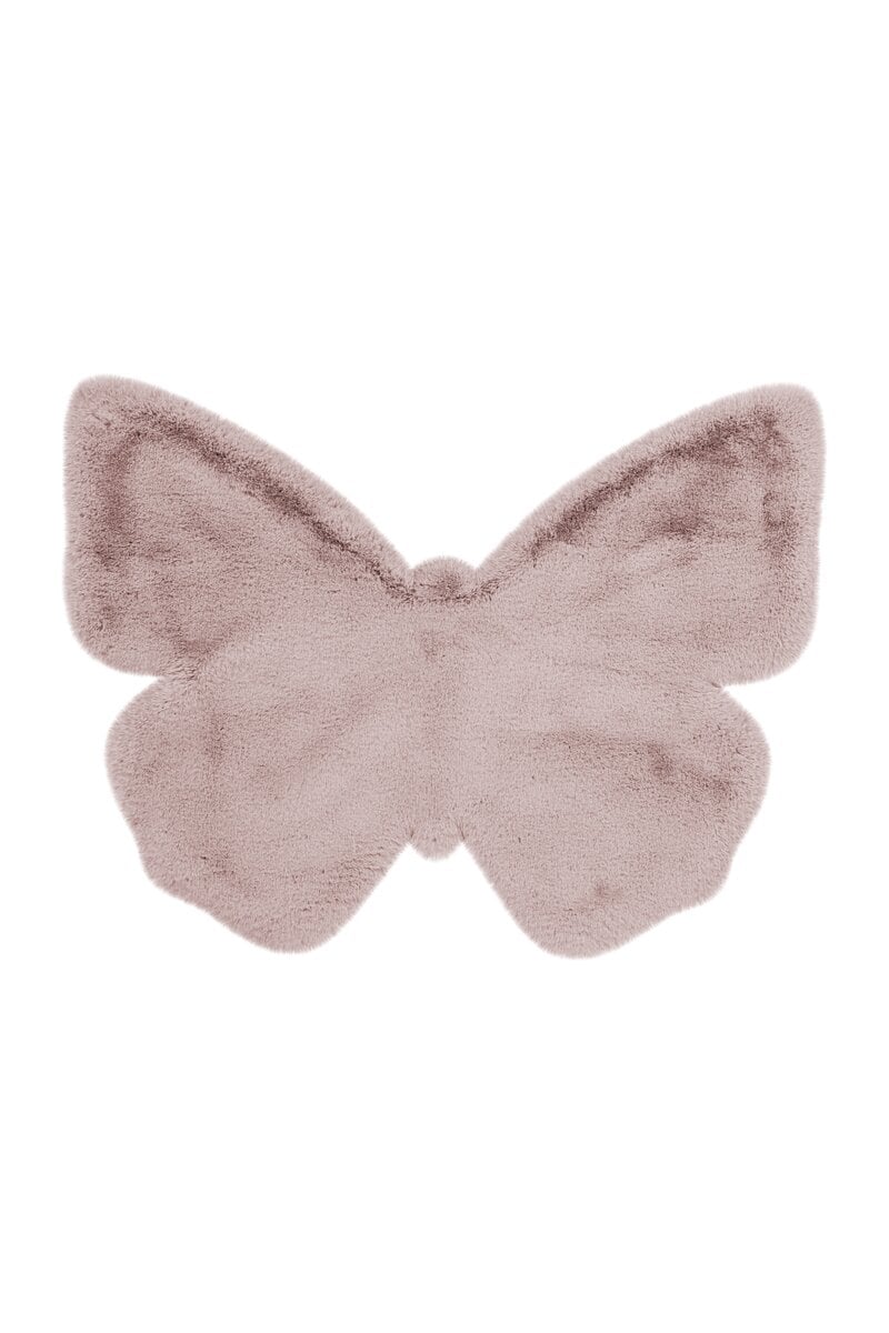 Ковер в форме бабочки Kayoom Lovely Kids 1125-Butterfly Розовый (8T9HI-70-90)