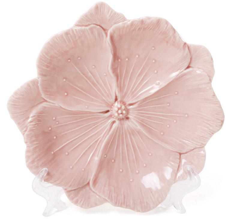 Набор декоративных блюд Цветок фарфоровый 18,6х18х3 см 3 шт. Розовый (BD-727-132) Набор декоративных блюд Цветок фарфоровый 18,6х18х3 см 3 шт. Розовый (BD-727-132)