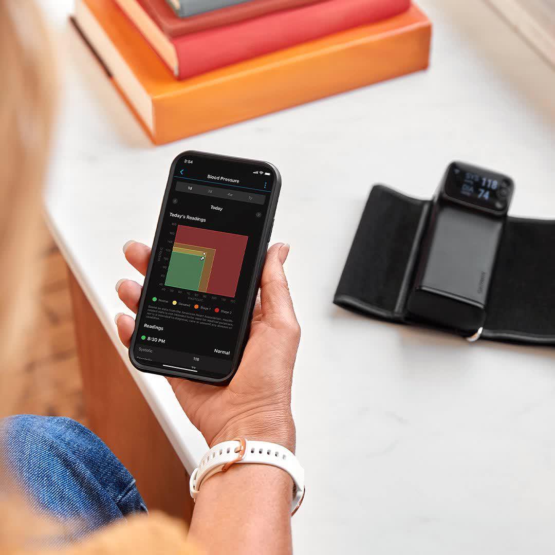 Тонометр Garmin Index BPM FDA (010-02464-03) - фото 6 Тонометр Garmin Index BPM FDA (010-02464-03) - фото 6