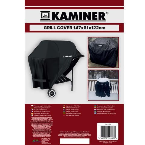 Чохол універсальний для гриля з утяжкою для надійної фіксації Чорний - фото 15