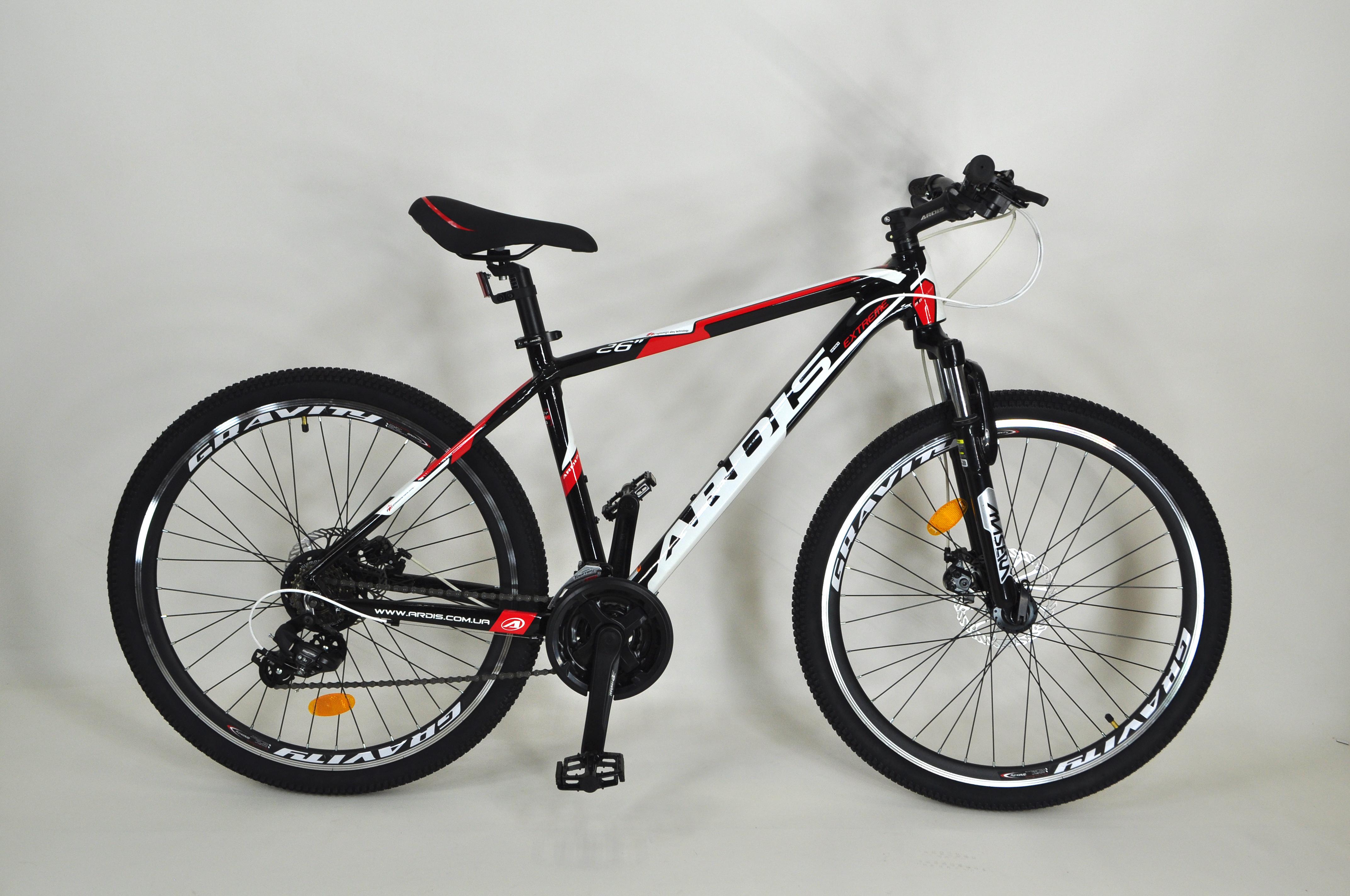 Велосипед 26" Ardis Extreme Eco МТВ AL 17,5" Чорний - фото 10 Велосипед 26" Ardis Extreme Eco МТВ AL 17,5" Чорний - фото 10