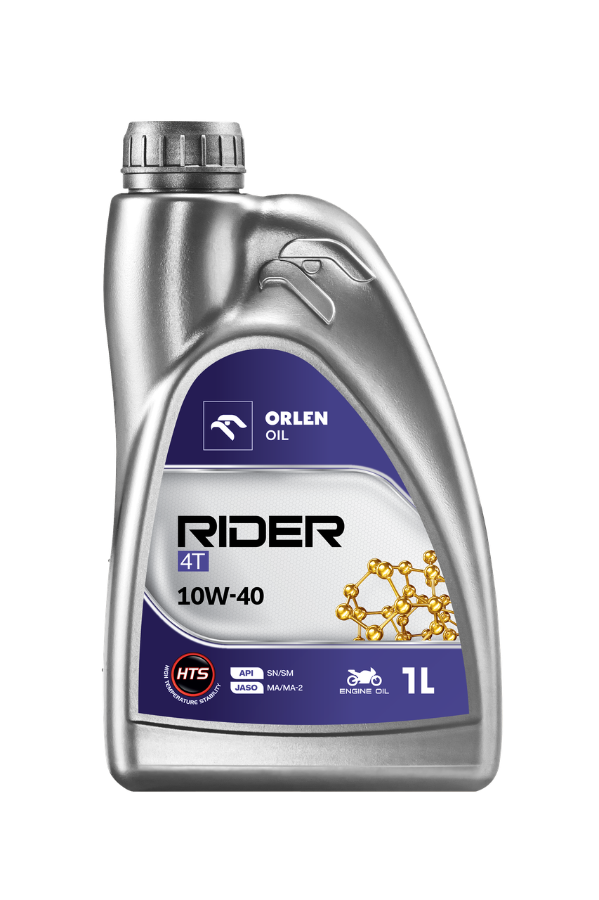 Моторное масло Orlen Oil Platinum Rider 4T SemiSynthetic 1 л (10W-40)