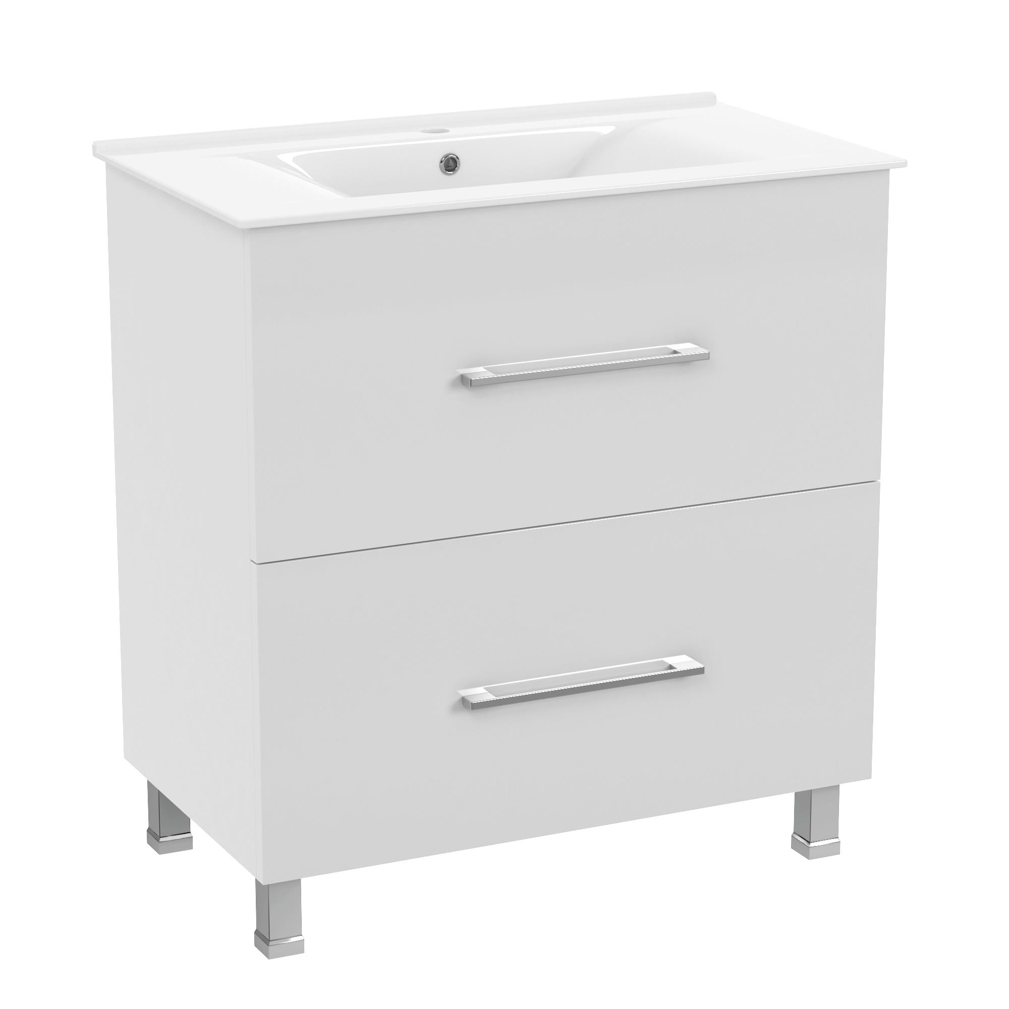 Тумба с умывальником напольная VOLLE NEMO 15-17-81N 81,5x70x46,5 см Белый (97160) Тумба с умывальником напольная VOLLE NEMO 15-17-81N 81,5x70x46,5 см Белый (97160)