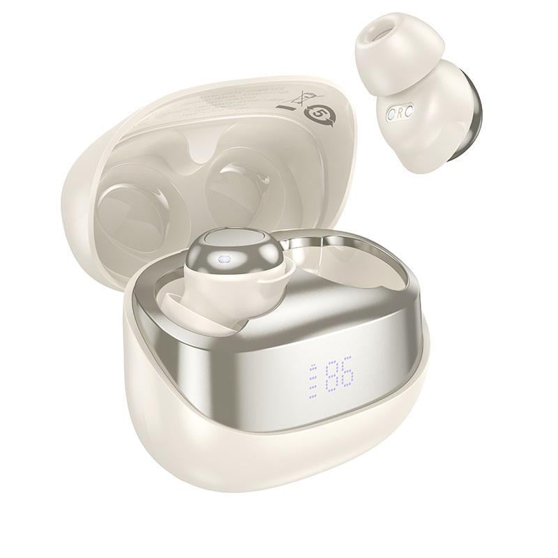 Беспроводные наушники Hoco EW200 Elegant true wireless sleep BT headset Milky White (6942007632645)