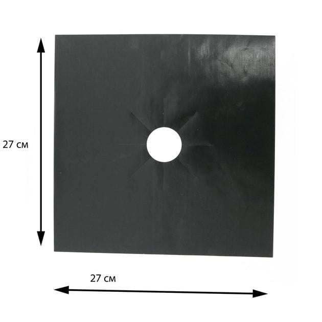 Накладка на газовую плиту Jiabao 4 шт. (Жиронепроницаемая бумага) - фото 3 Накладка на газовую плиту Jiabao 4 шт. (Жиронепроницаемая бумага) - фото 3