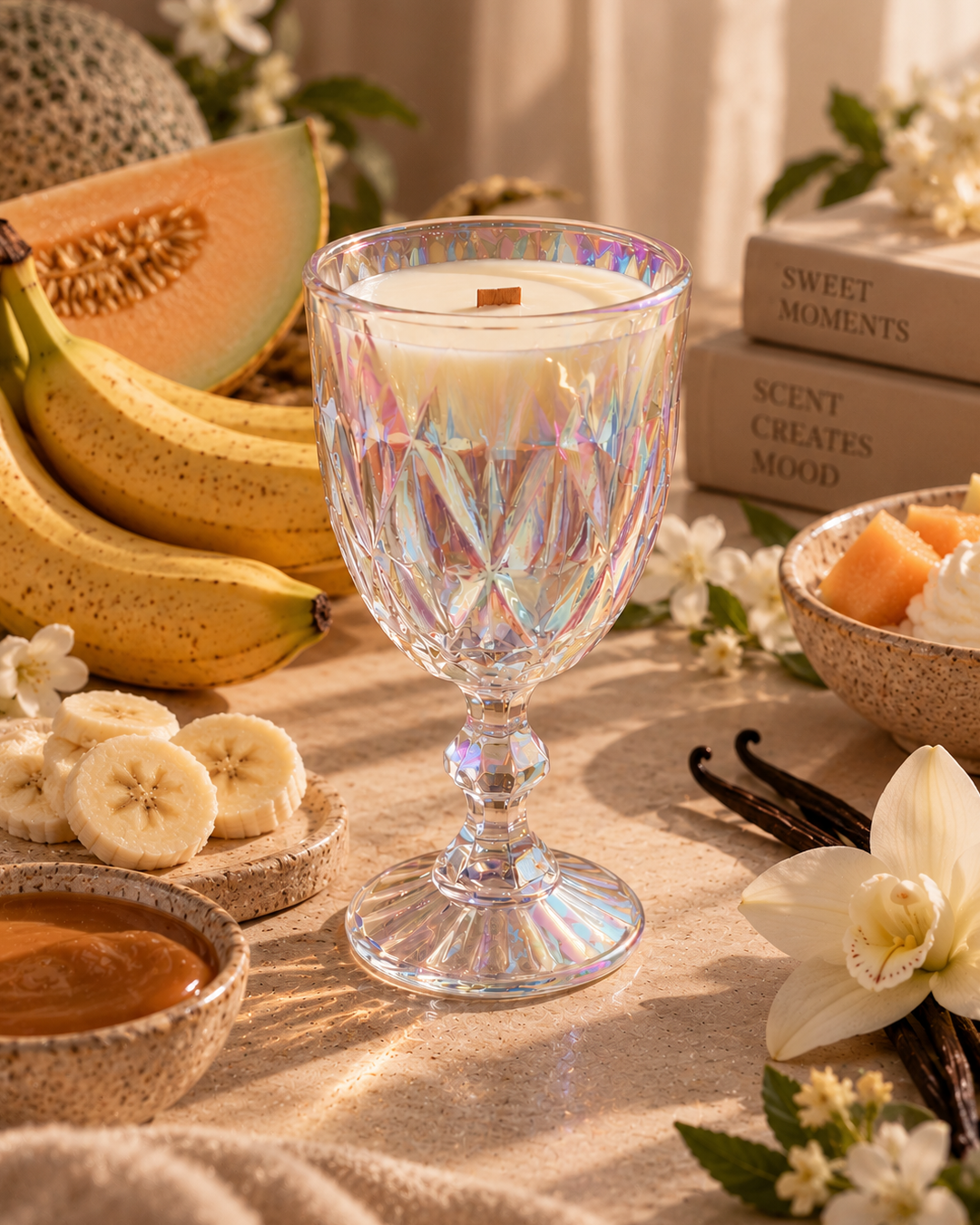 Свеча ароматическая Franterro Gem Banana Extra 250 г (FRN-1089)