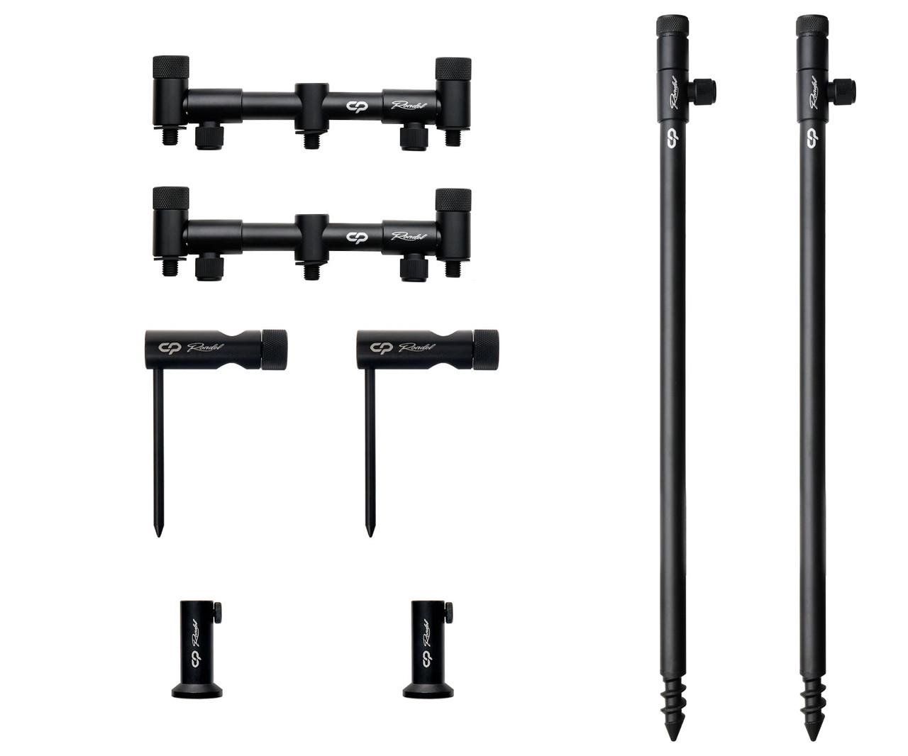 Набор стоек с буз-барами для двух удилищ Carp PRO Rondel 2 Rods Stand Kit (28109365)