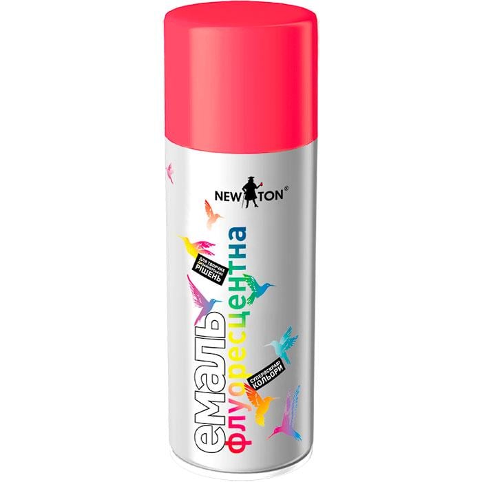 Краска аэрозольная New Ton 3026 флуоресцентная 400 мл Красный (57942)