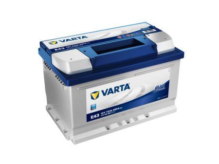 Аккумулятор Varta Blue Dynamic 72Ah EN680 278х175х175 мм 6СТ-72 АзЕ E43 правый/(VT572409BD)