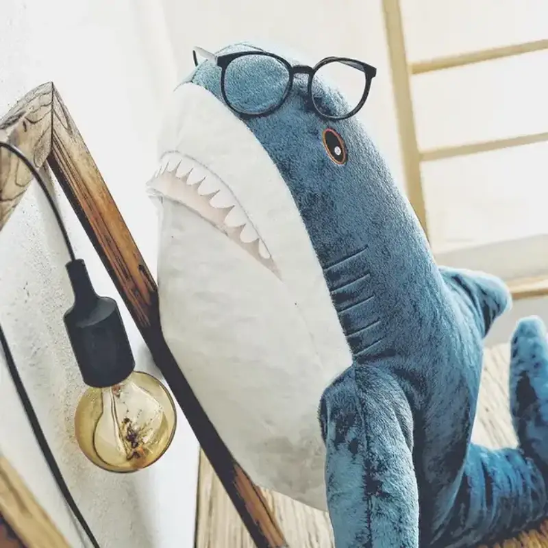 Іграшка велика м'яка Акула подушка дитяча 142 см - фото 5 Іграшка велика м'яка Акула подушка дитяча 142 см - фото 5