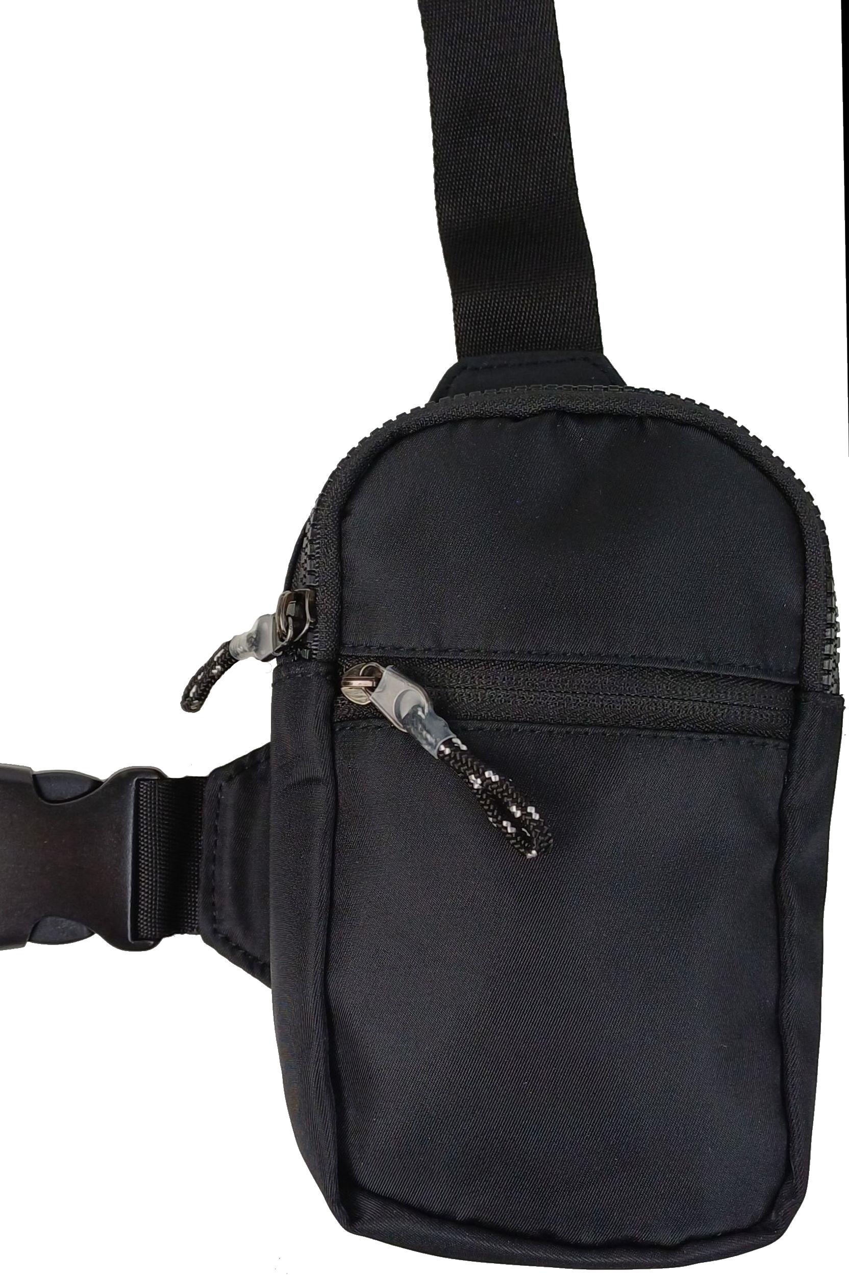 Чоловіча сумка нагрудна LS для телефону Чорний (4061459898811) Чоловіча сумка нагрудна LS для телефону Чорний (4061459898811)