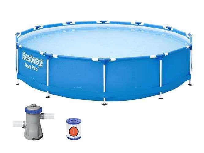 Бассейн каркасный Bestway с фильтр-насосом 366х76 см (56681) Бассейн каркасный Bestway с фильтр-насосом 366х76 см (56681)