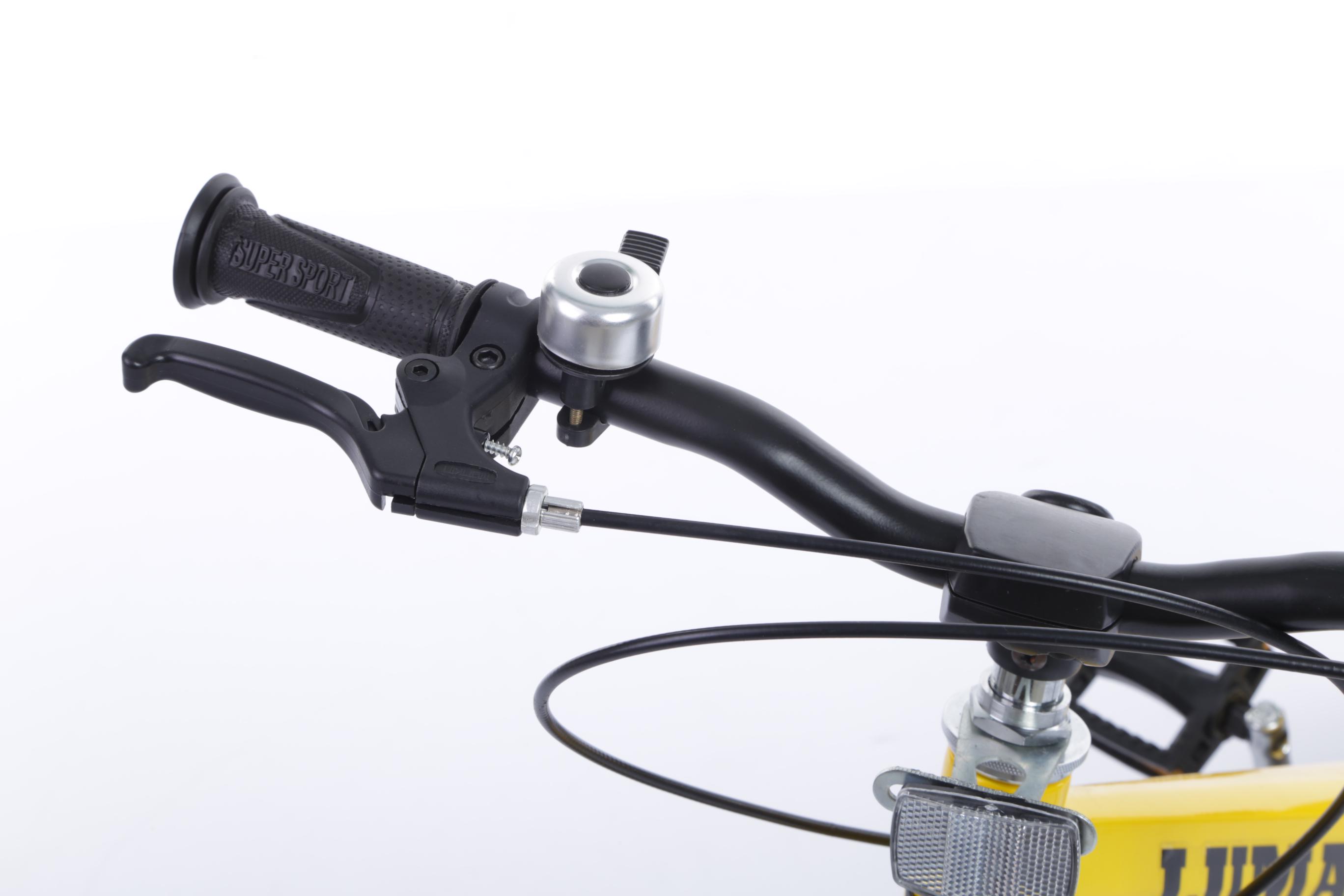 Магнієвий дитячий велосипед LUMAR 16'' Жовтий (1601) - фото 7