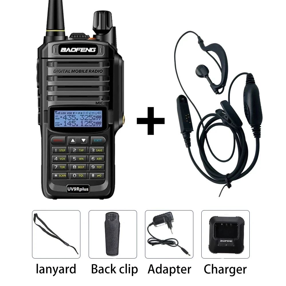 Радіостанція водонепронекна Baofeng UV-9R PLUS 10W/20 км - фото 10