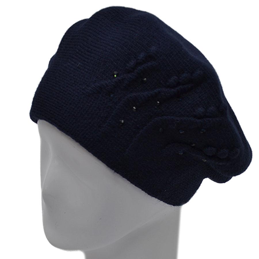 Берет шерстяной Lirus Beep Синий (70216)