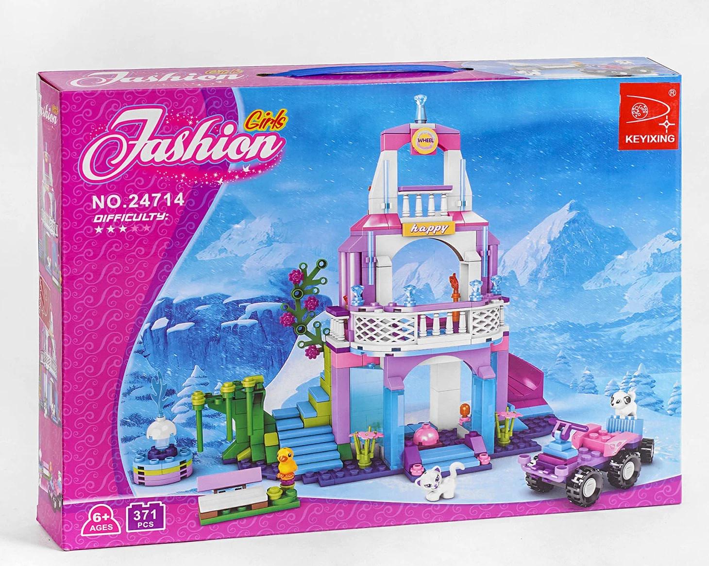 Конструктор Ausini Fashion Girls Замок 371 деталь Multicolor (123382)