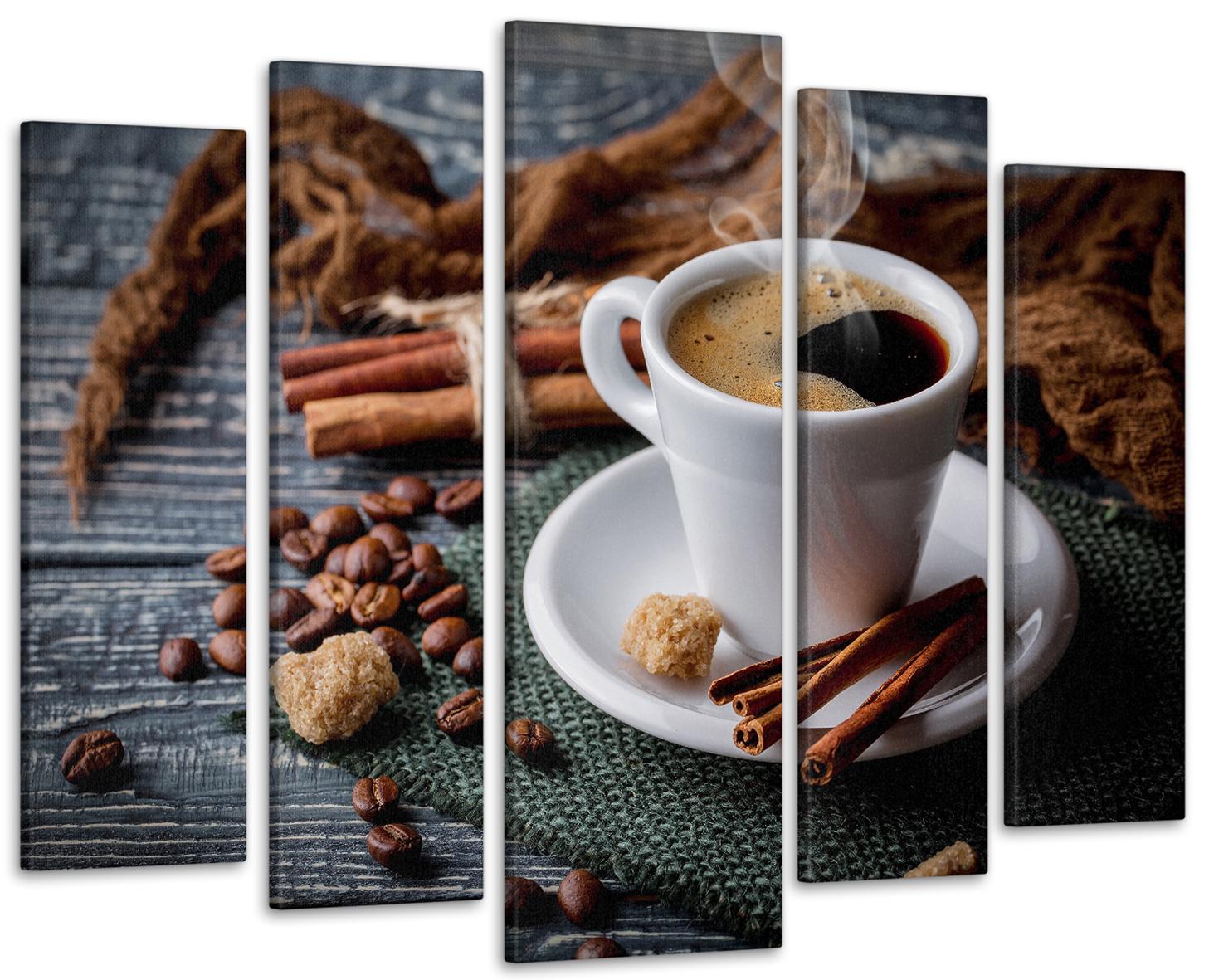 Картина модульная Кофе 115х170 см (Art-364_5)