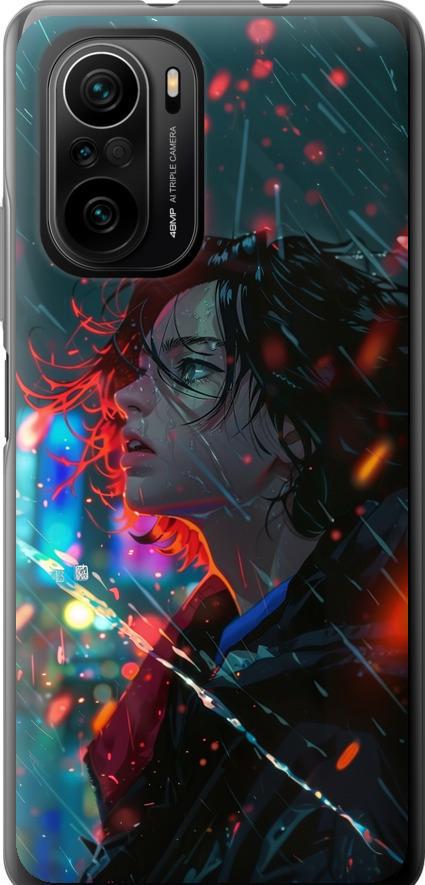 Чехол на Xiaomi Poco F3 Ночные огни (6096t-2280-42517)