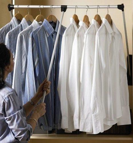 Пантограф GTV для одягу телескопічний 600-830 мм з олійним амортизатором у модуль 645-910 мм 8 кг - фото 3 Пантограф GTV для одягу телескопічний 600-830 мм з олійним амортизатором у модуль 645-910 мм 8 кг - фото 3