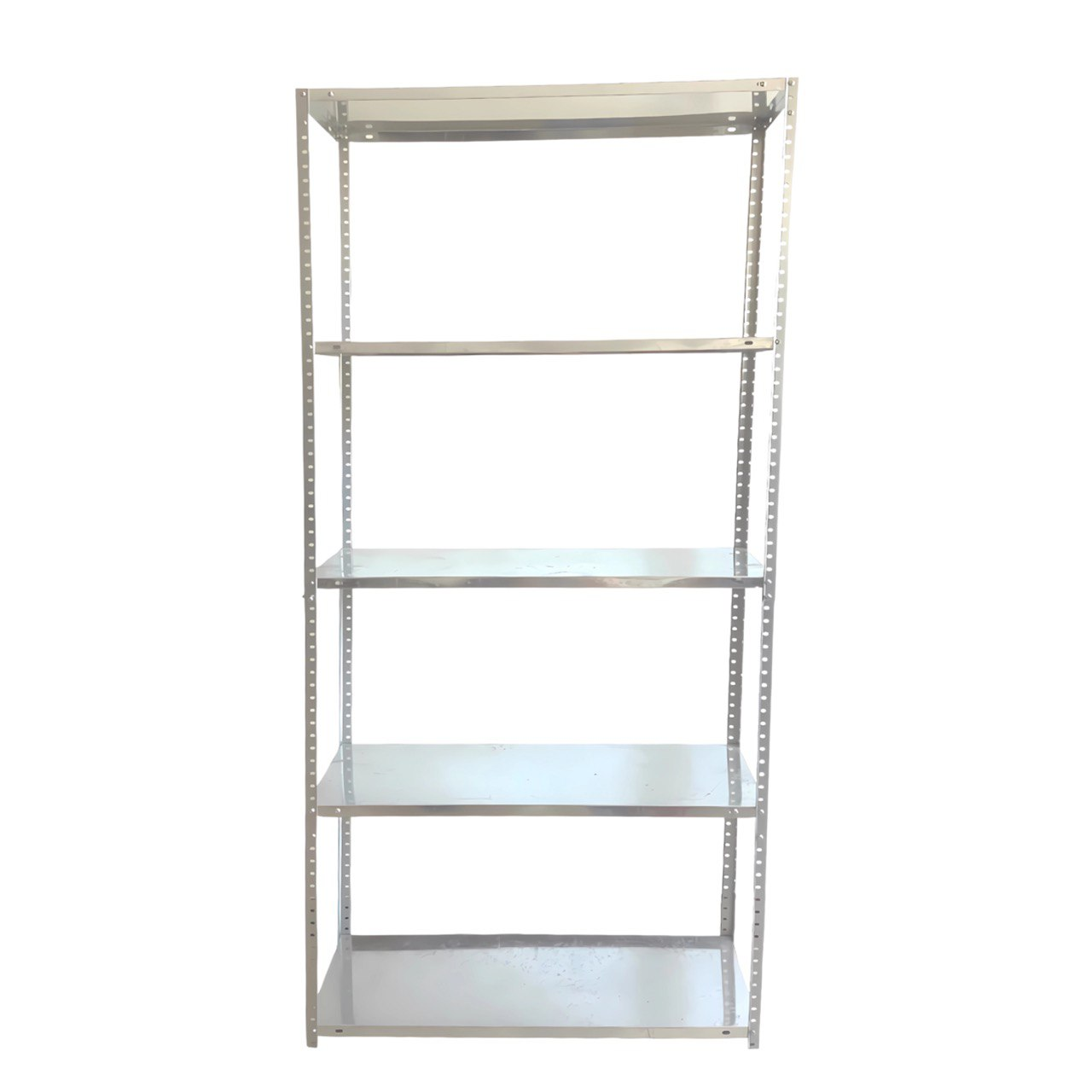 Стеллаж металлический до 60 кг на полку оцинкованная сталь 5 полок 180x90x40 см Серый (GWI1878)