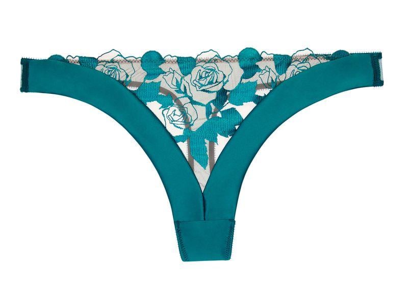 Трусы стринги женские Dita von Teese S Изумрудный (23027shady) Трусы стринги женские Dita von Teese S Изумрудный (23027shady)