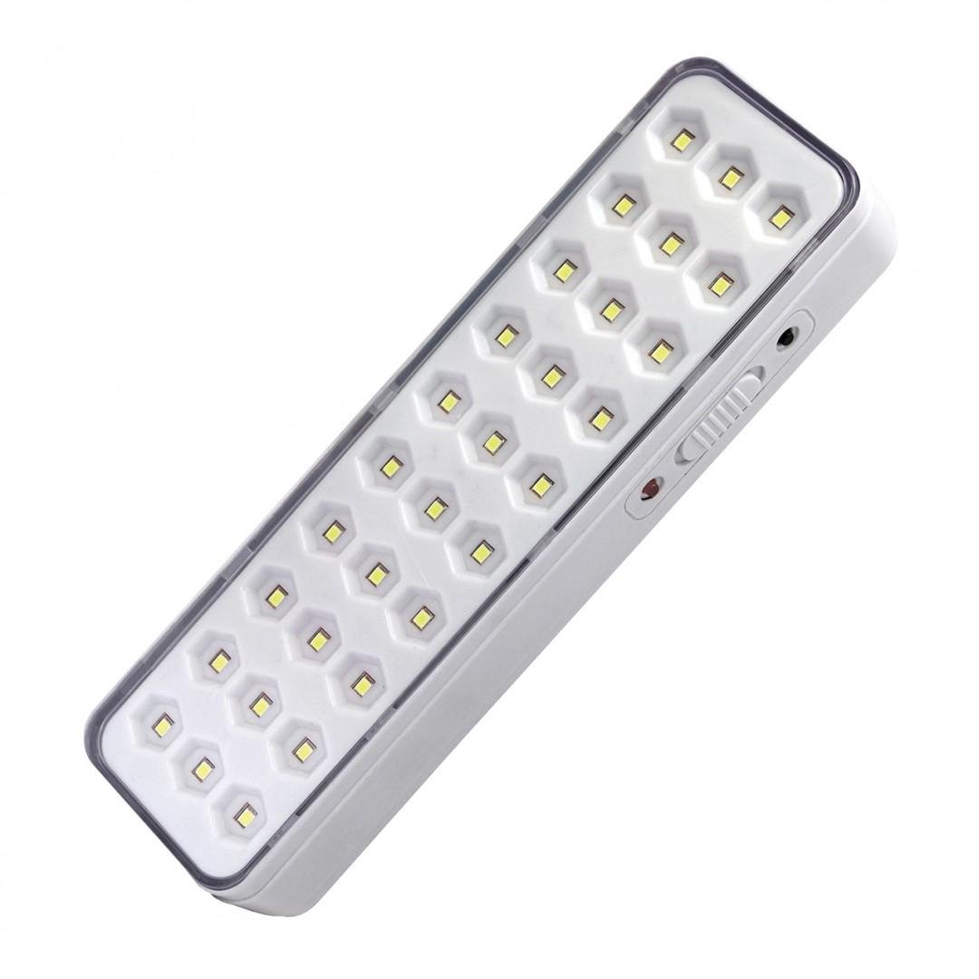 Фонарь аккумуляторный LED 4W-WH 30 LED 4W 3.7V 250Lm 1000mAh Белый (V6949669210587)