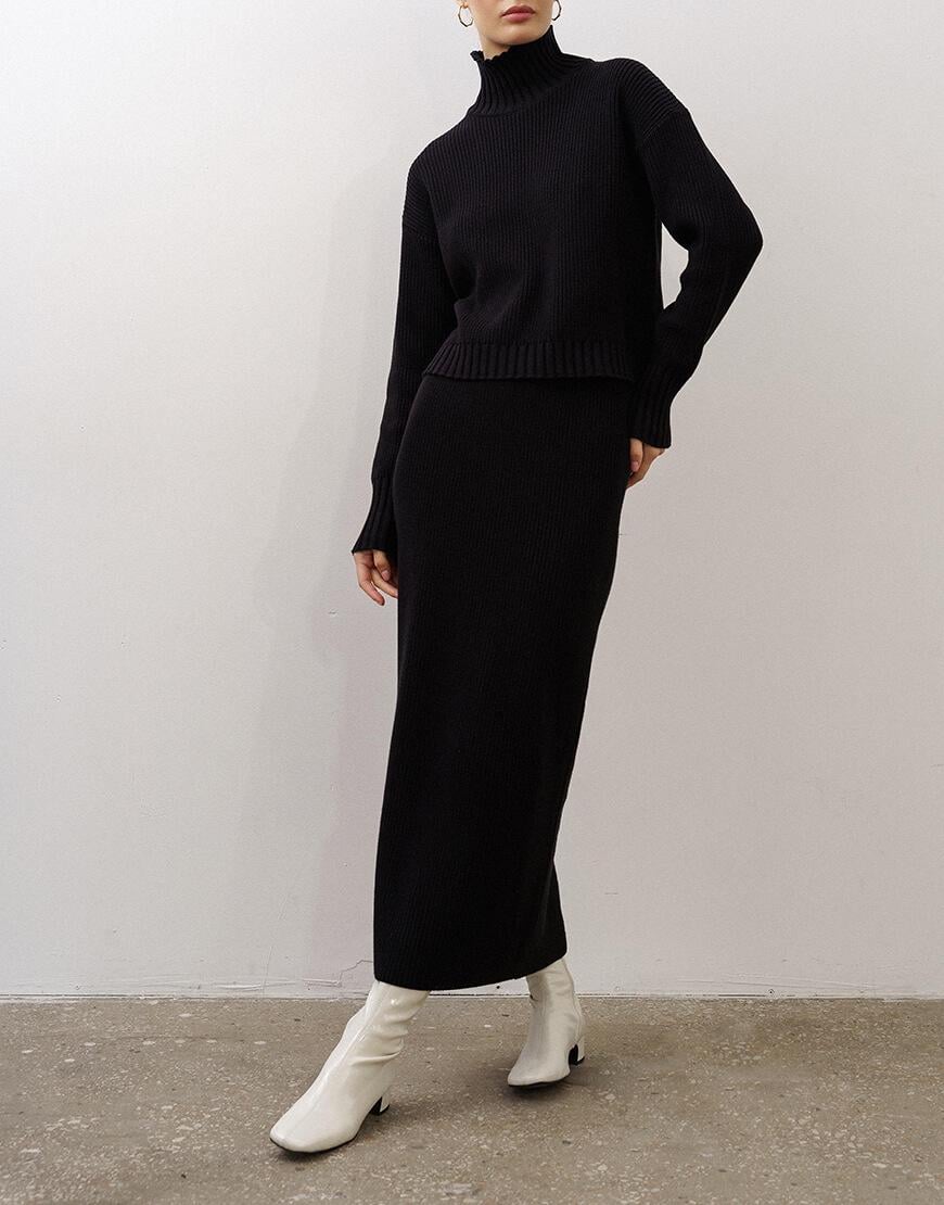 Костюм MARGARET жіночий J.D.WOOL чорний S Костюм MARGARET жіночий J.D.WOOL чорний S