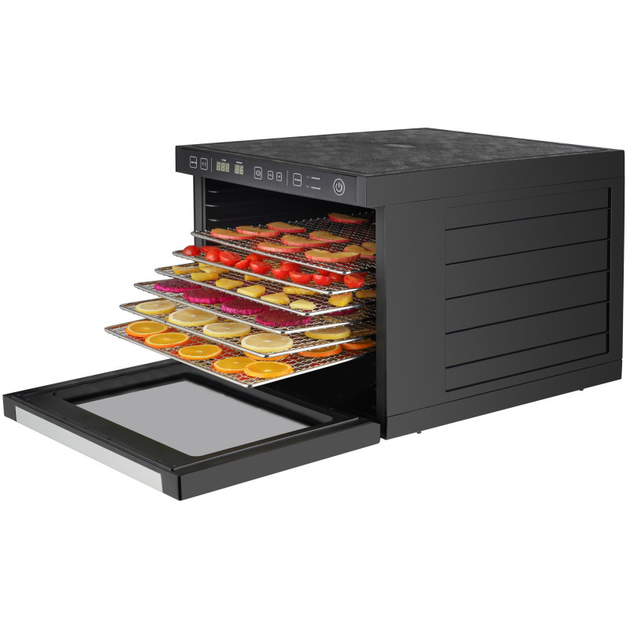 Сушарка для овочів WELLMONTI WM-1001 1000 Вт 47 л Чорний (GR-04698) - фото 3 Сушарка для овочів WELLMONTI WM-1001 1000 Вт 47 л Чорний (GR-04698) - фото 3