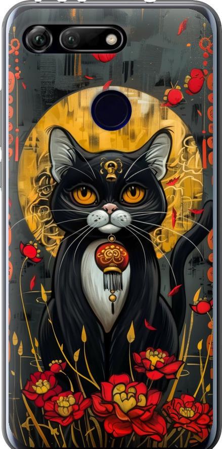 Чехол на Huawei Honor View 20 China Cat (6134u-1645-42517)