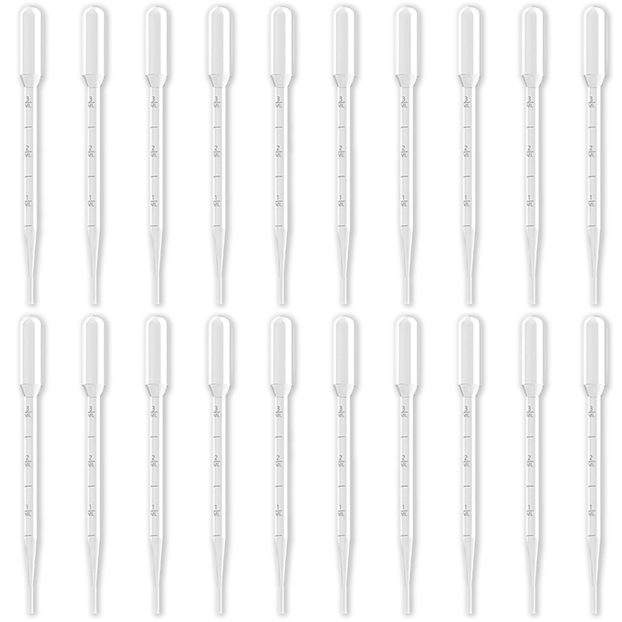 Пипетка пластиковая мерная для заливки украшений из эпоксидной смолы для рукоделия 3 мл 160 мм