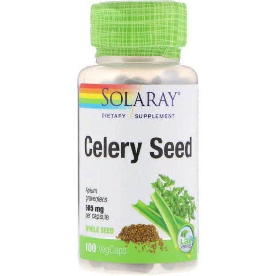 Антиоксидант Solaray Celery Seed 505 мг 100 Veg Caps (SOR-01154)