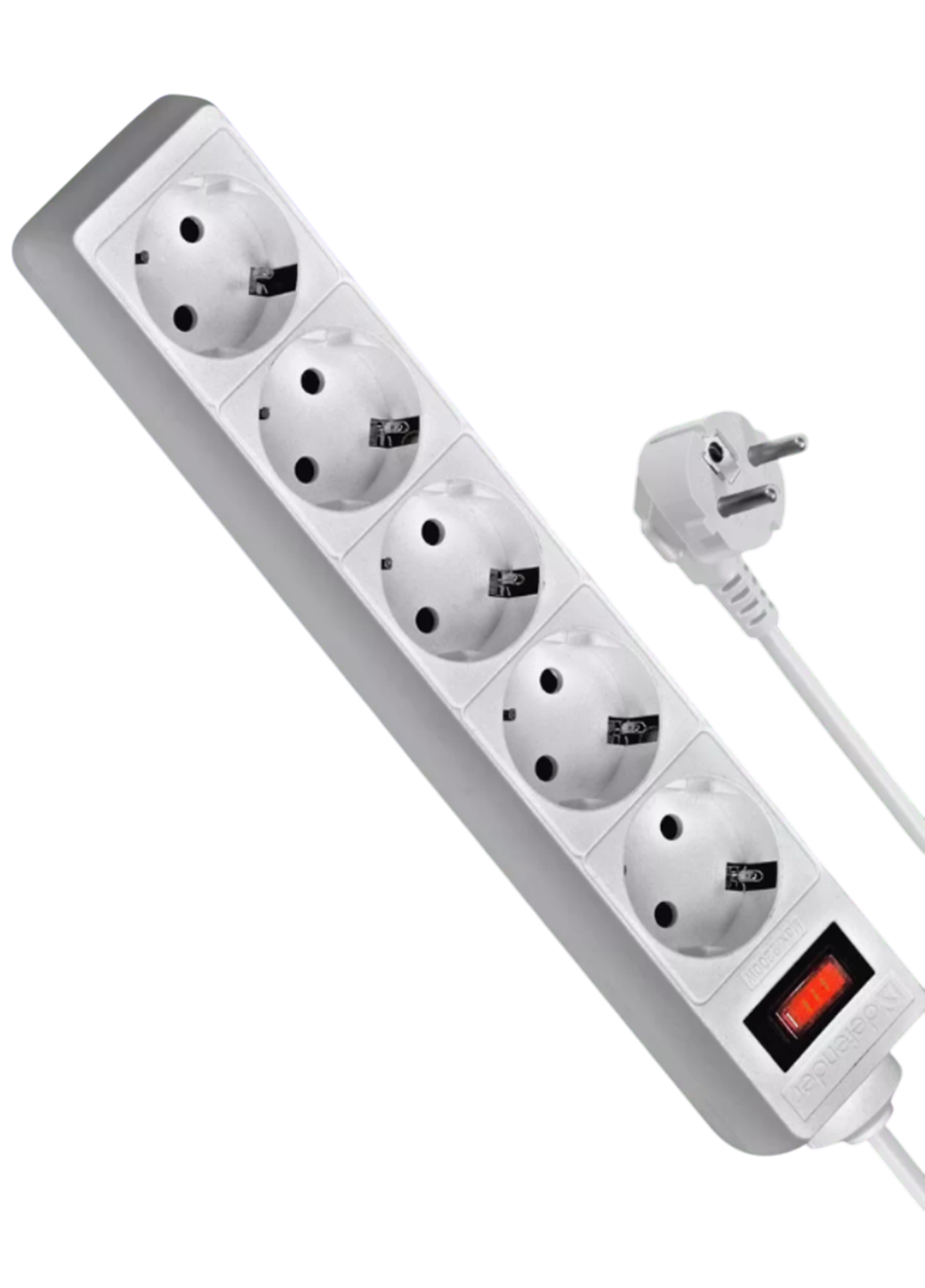 Фильтр сетевой удлинитель на 5 розеток 5 м (G4800) Фильтр сетевой удлинитель на 5 розеток 5 м (G4800)