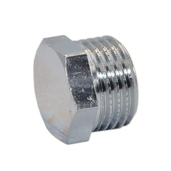 Заглушка хромированная Pattaroni 3/4" наружная резьба (F592CR004) Заглушка хромированная Pattaroni 3/4" наружная резьба (F592CR004)