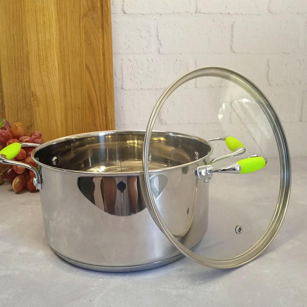 Кастрюля с крышкой Con Brio 6,2 л 24 см (1149-24-CB)