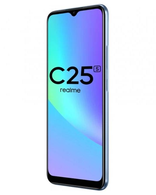 Смартфон Realme C25s 4/64 GB Watery Blue Global (65374) - фото 4