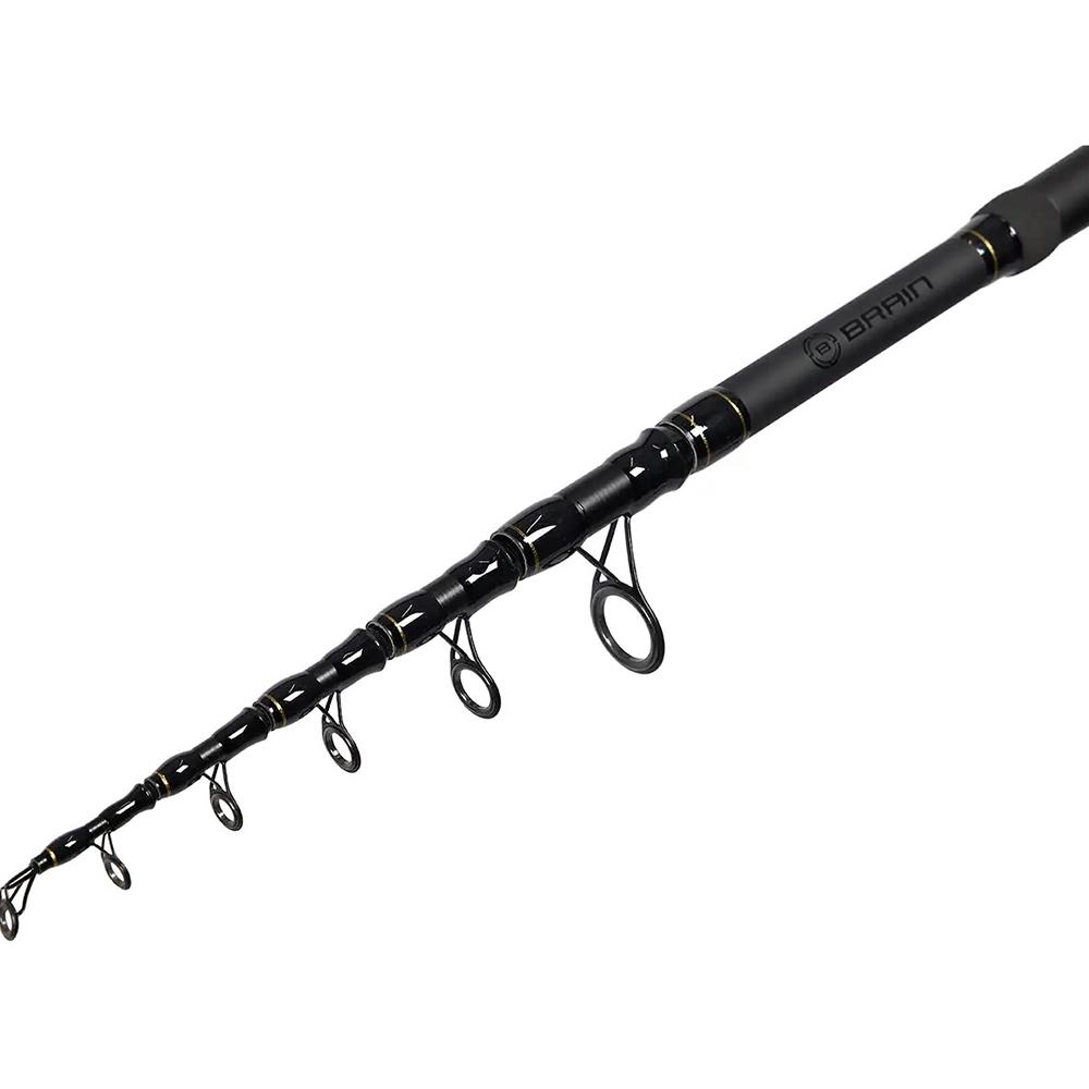 Удилище карповое Brain Apex Tele Carp Black 3,60 м 3,5 lbs (1858.54.96) - фото 3