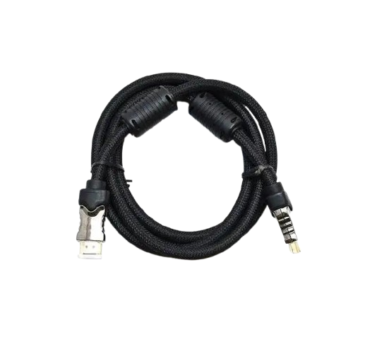 Кабель HDMI Gresso H3003 M-M 2 феррита круглый 1,8 м (2000700002104)