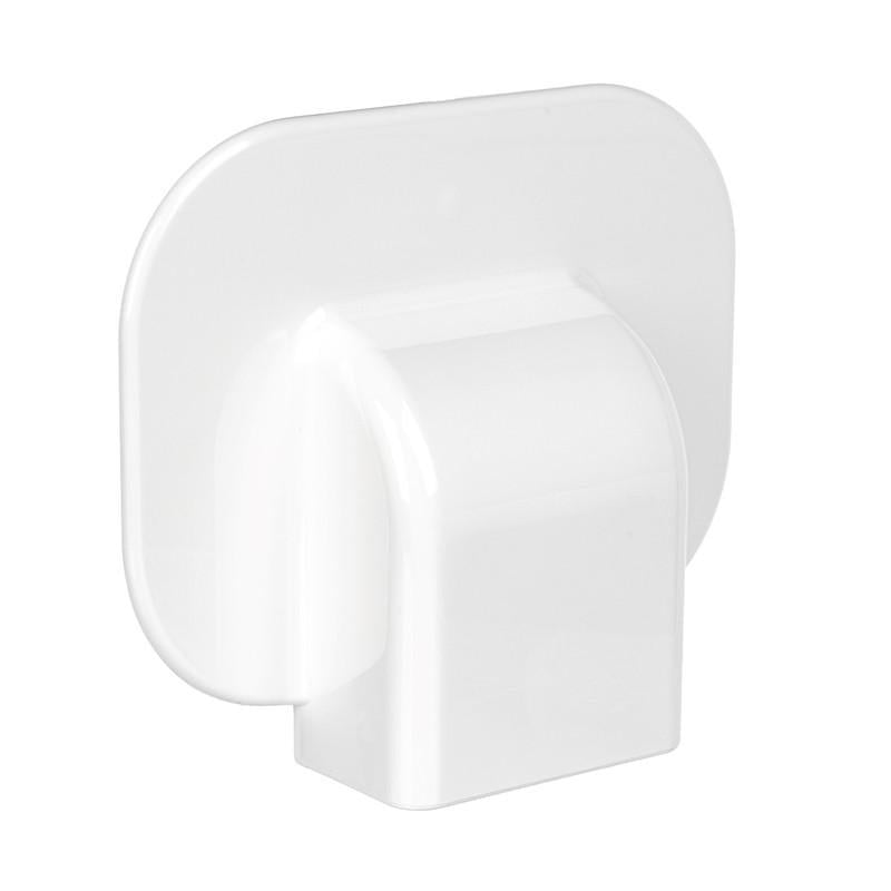 Ввод в стену ДКС Angara под углом 90° для короба 90х40 мм ABS пластик RAL 9016 Белый (AIR90408)