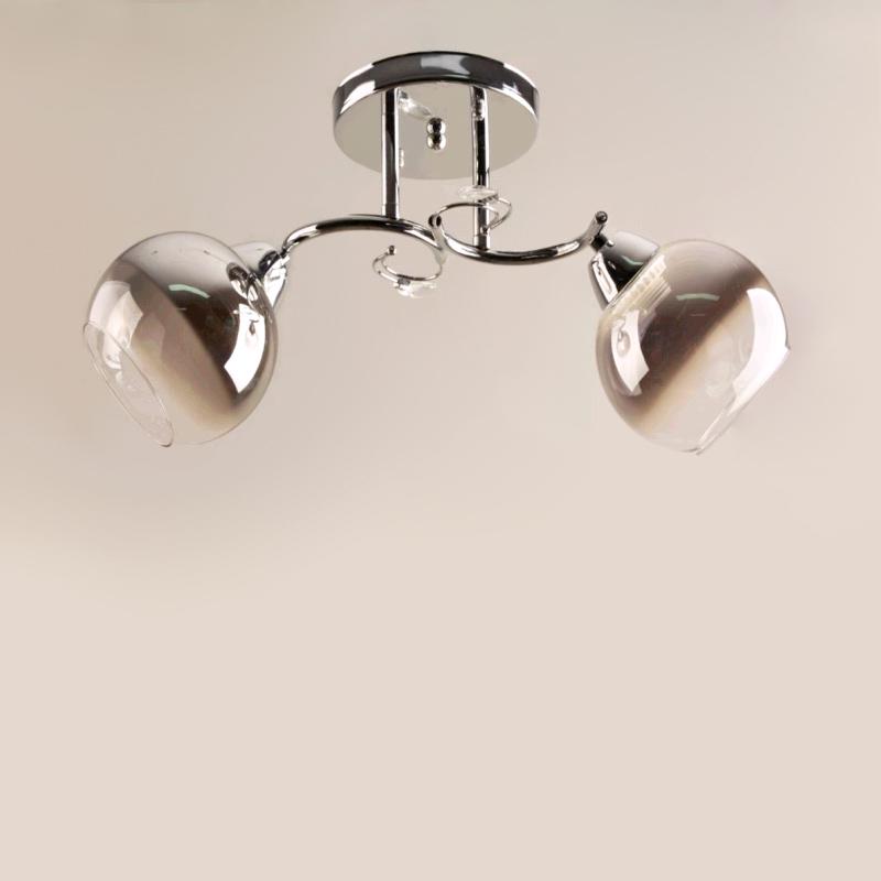 Люстра потолочная Light House SH-4631/2C CR 480х100х220 на две лампы Хром