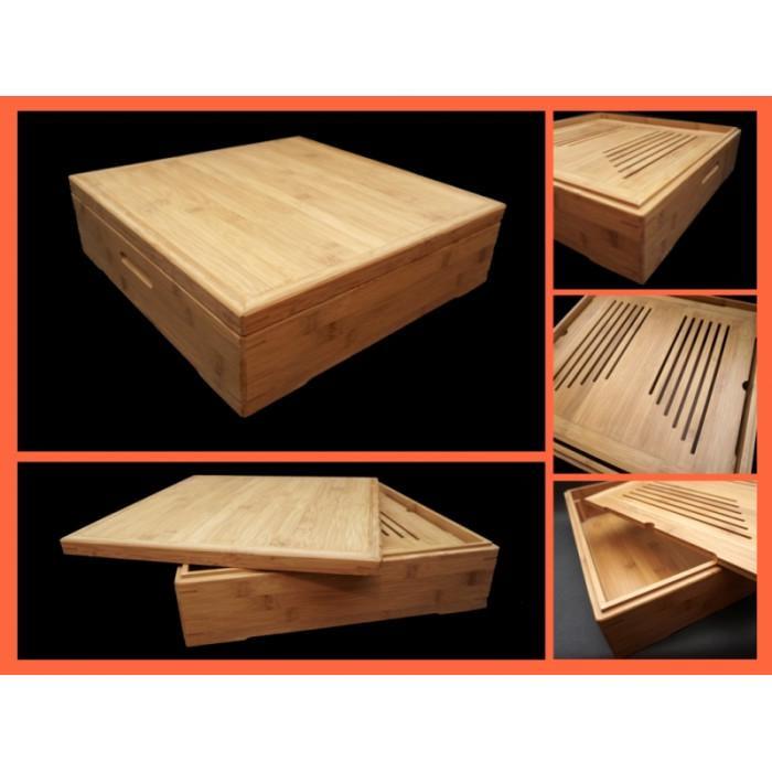 Столик для чайної церемонії Чабань з кришкою (9200100) - фото 2 Столик для чайної церемонії Чабань з кришкою (9200100) - фото 2